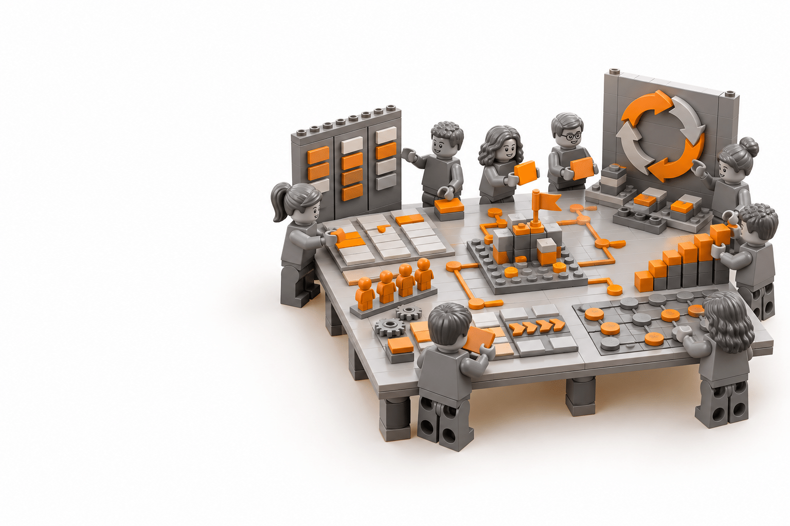 Competing Agile Frameworks: LeSS, Kanban, Scrum, DA